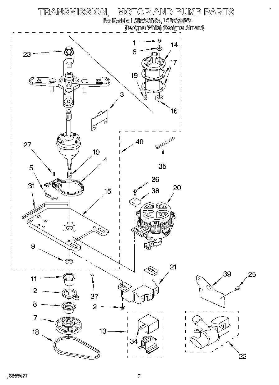04 - TRANSMISSION, MOTOR AND PUMP