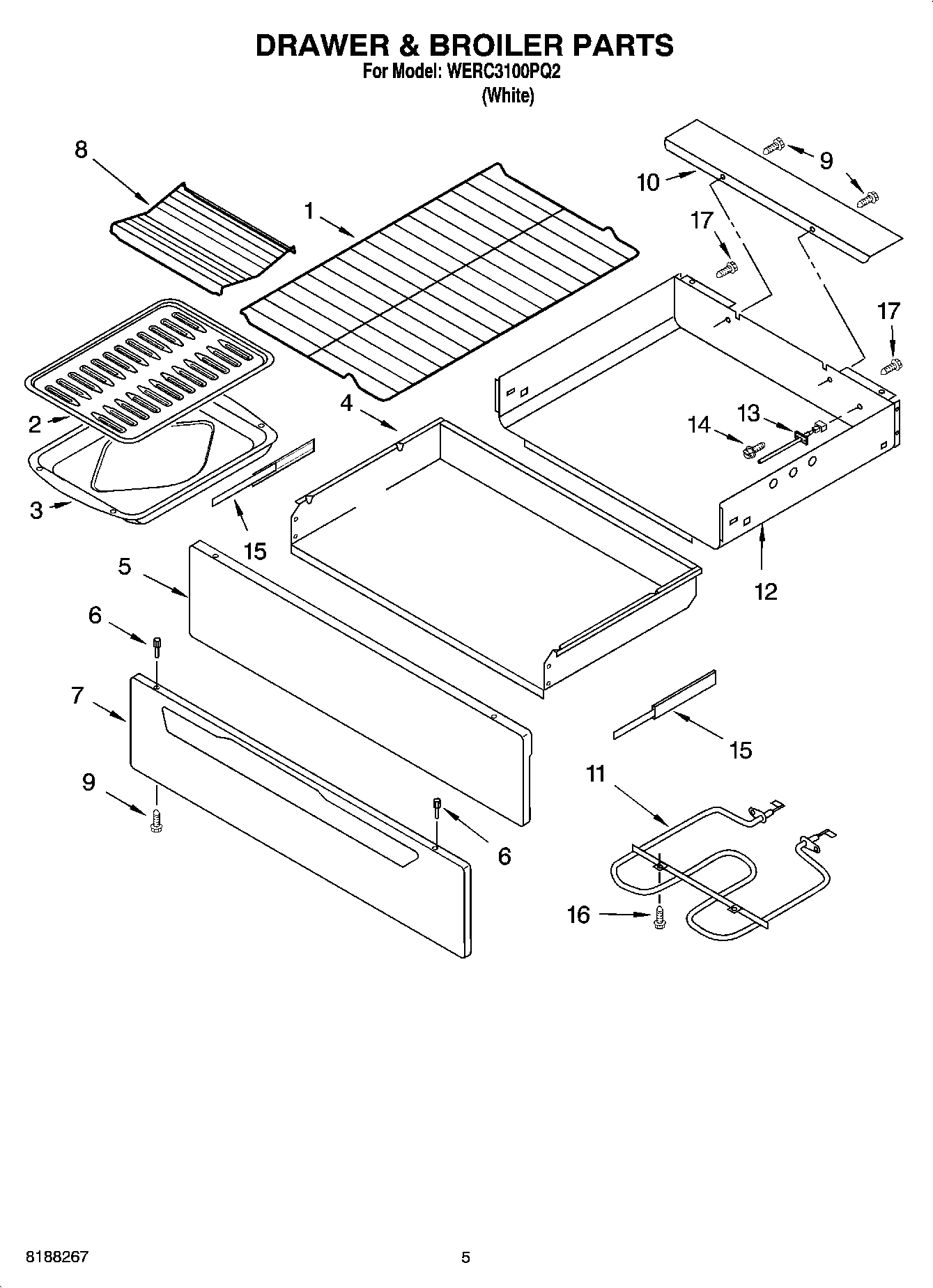 04 - DRAWER & BROILER PARTS