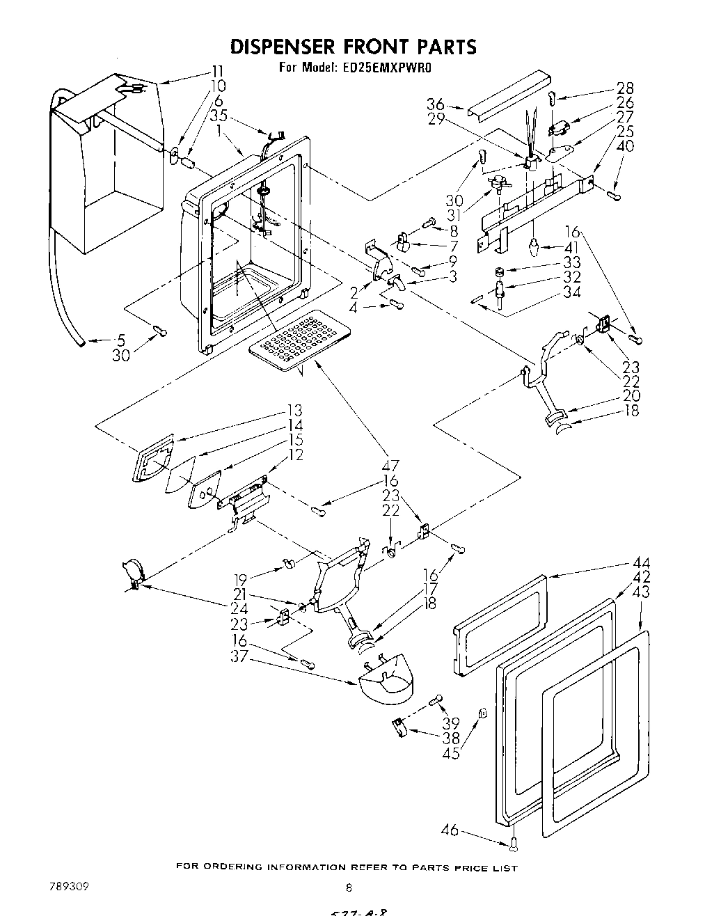 05 - DISPENSER FRONT