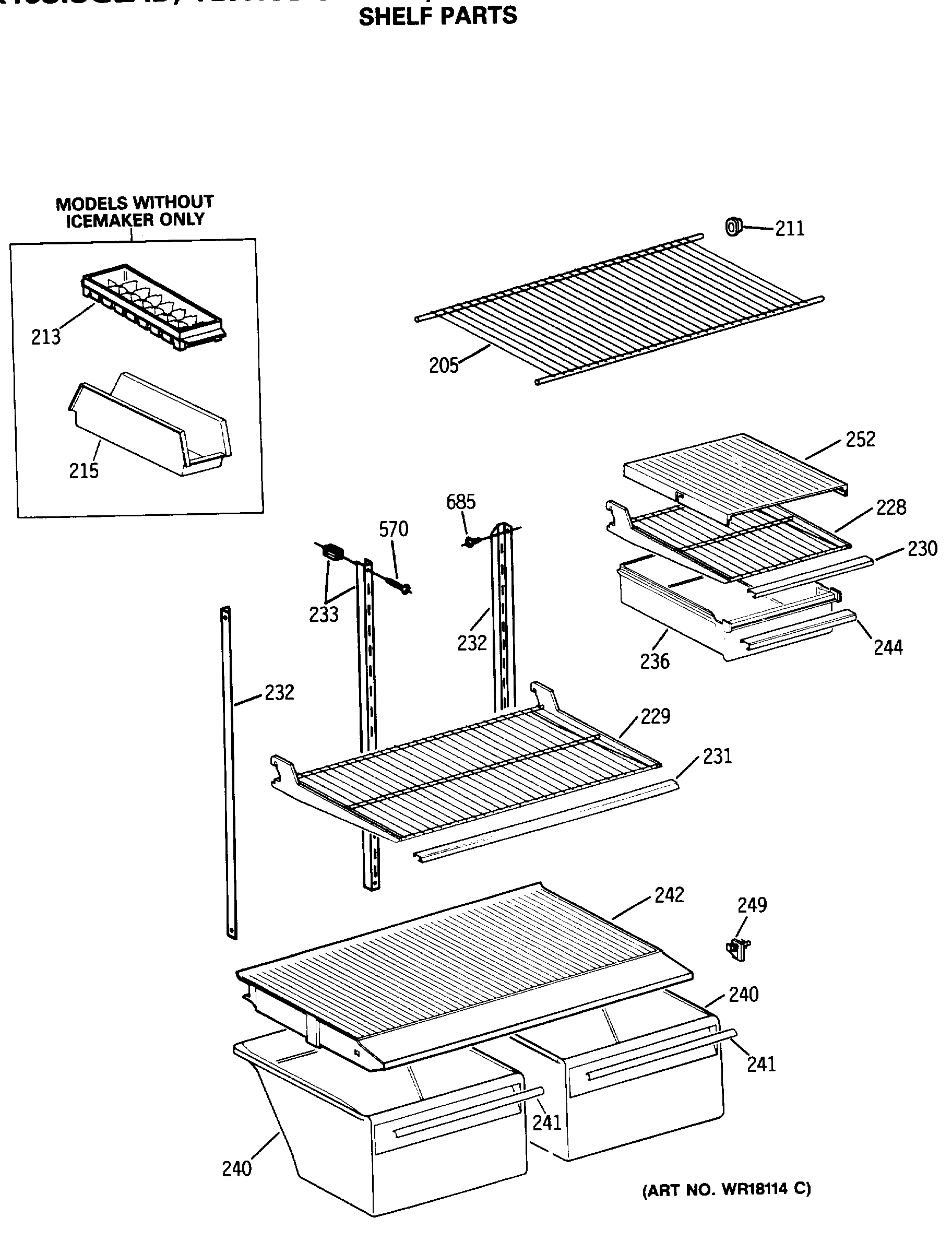 SHELF PARTS