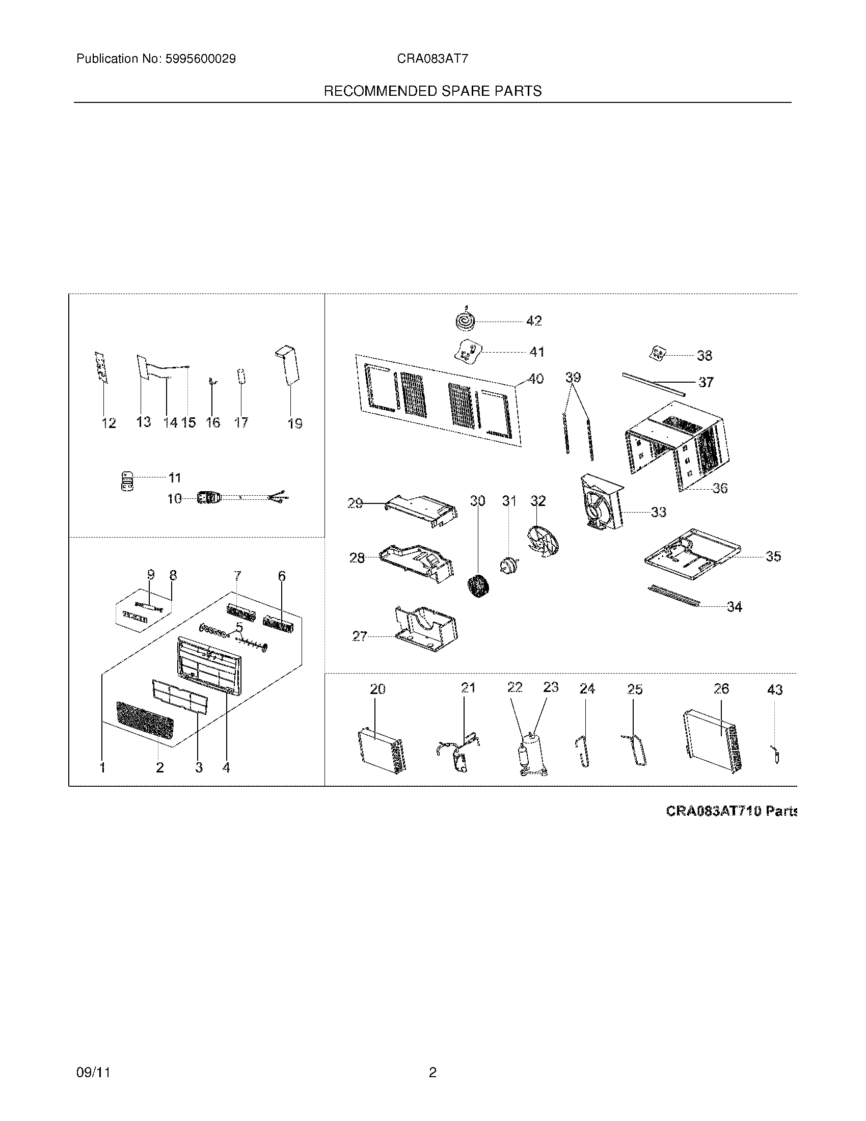 03 - RECOMMENDED SPARE PARTS