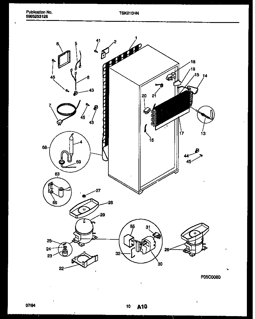 06 - SYSTEM AND AUTOMATIC DEFROST PARTS