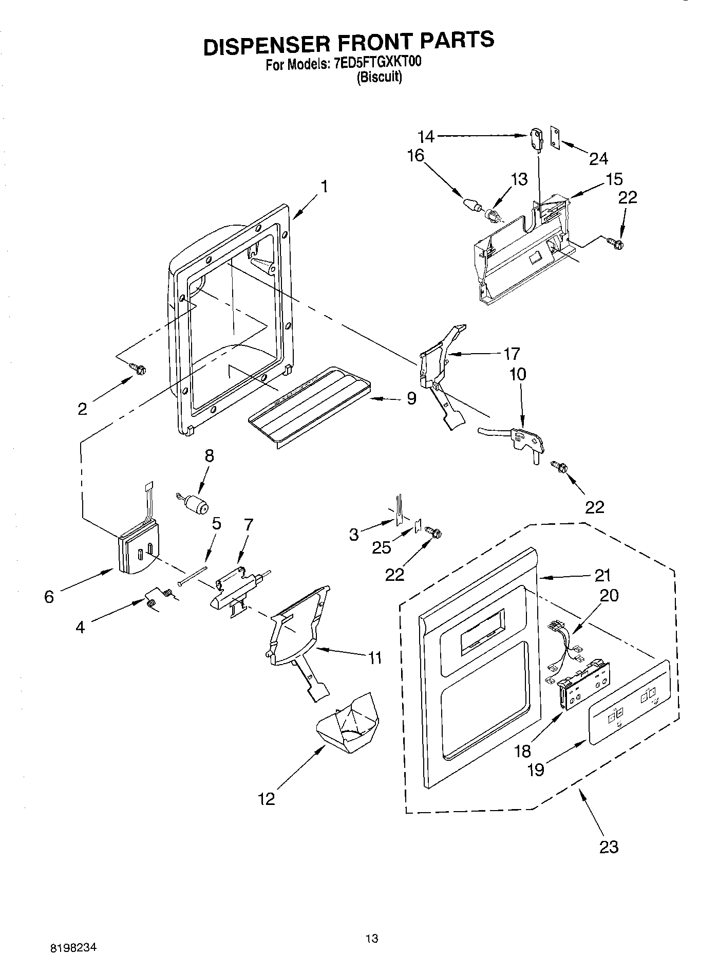 08 - DISPENSER FRONT