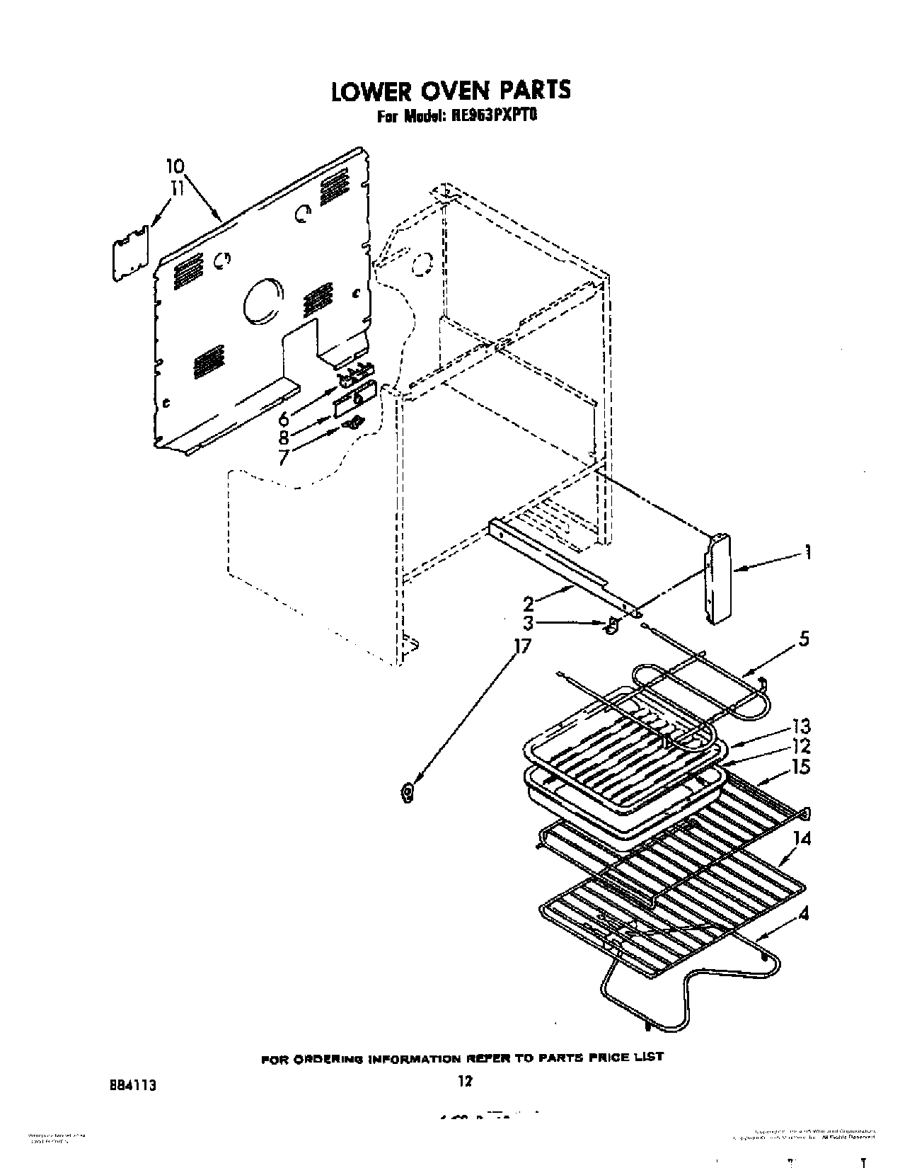 07 - LOWER OVEN, LIT/OPTIONAL