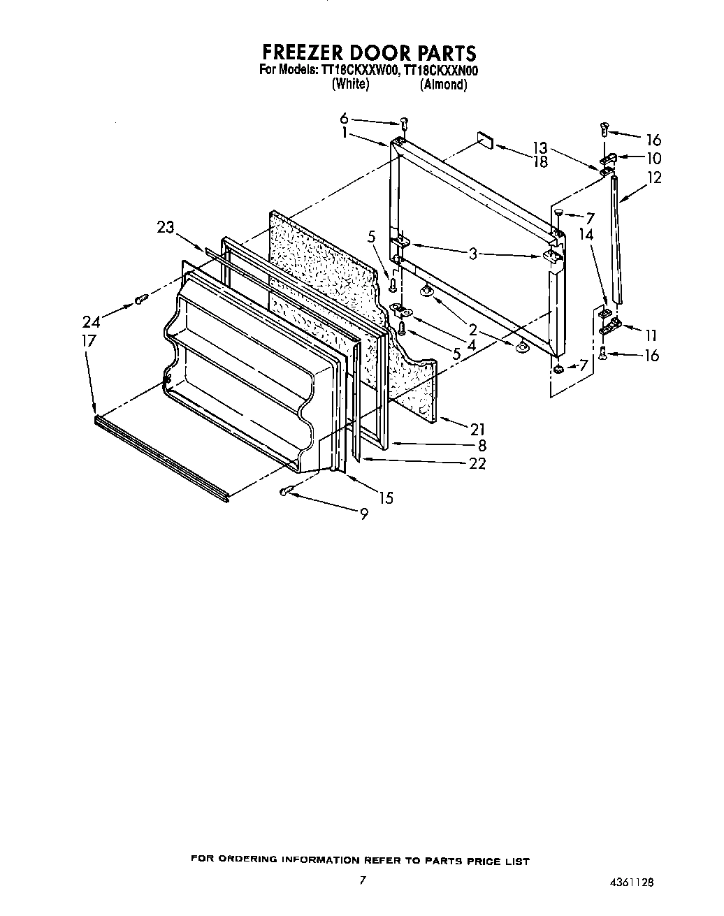 06 - FREEZER DOOR
