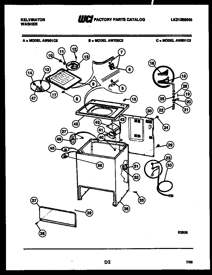 02 - CABINET PARTS
