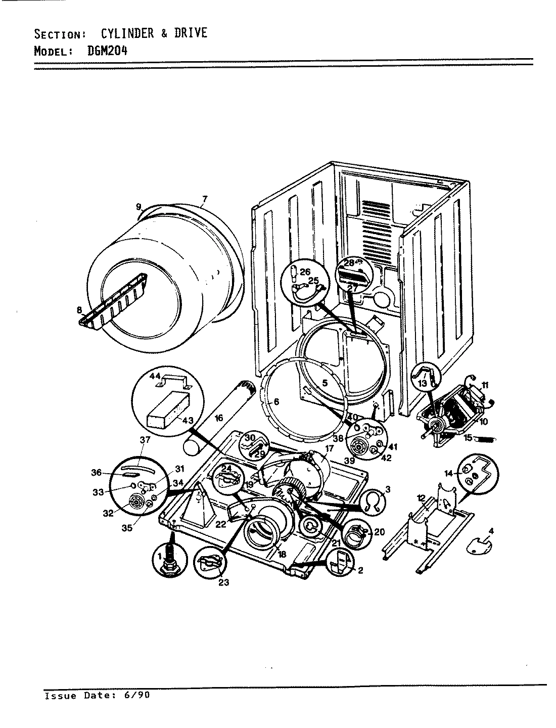 02 - CYLINDER & DRIVE (REV.A-D)