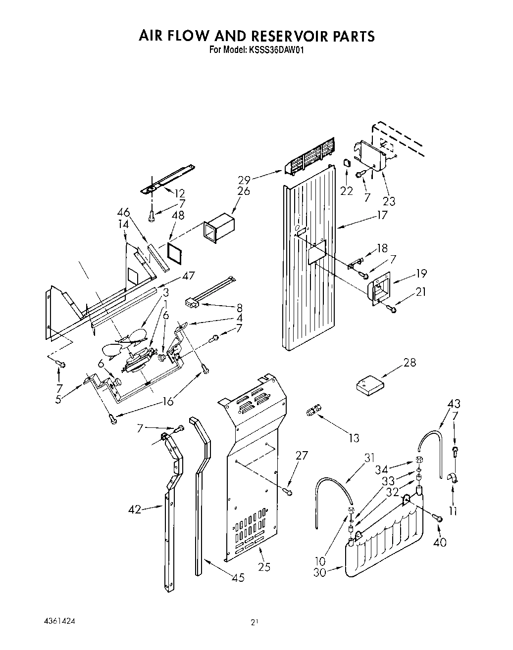 15 - AIR FLOW AND RESERVOIR
