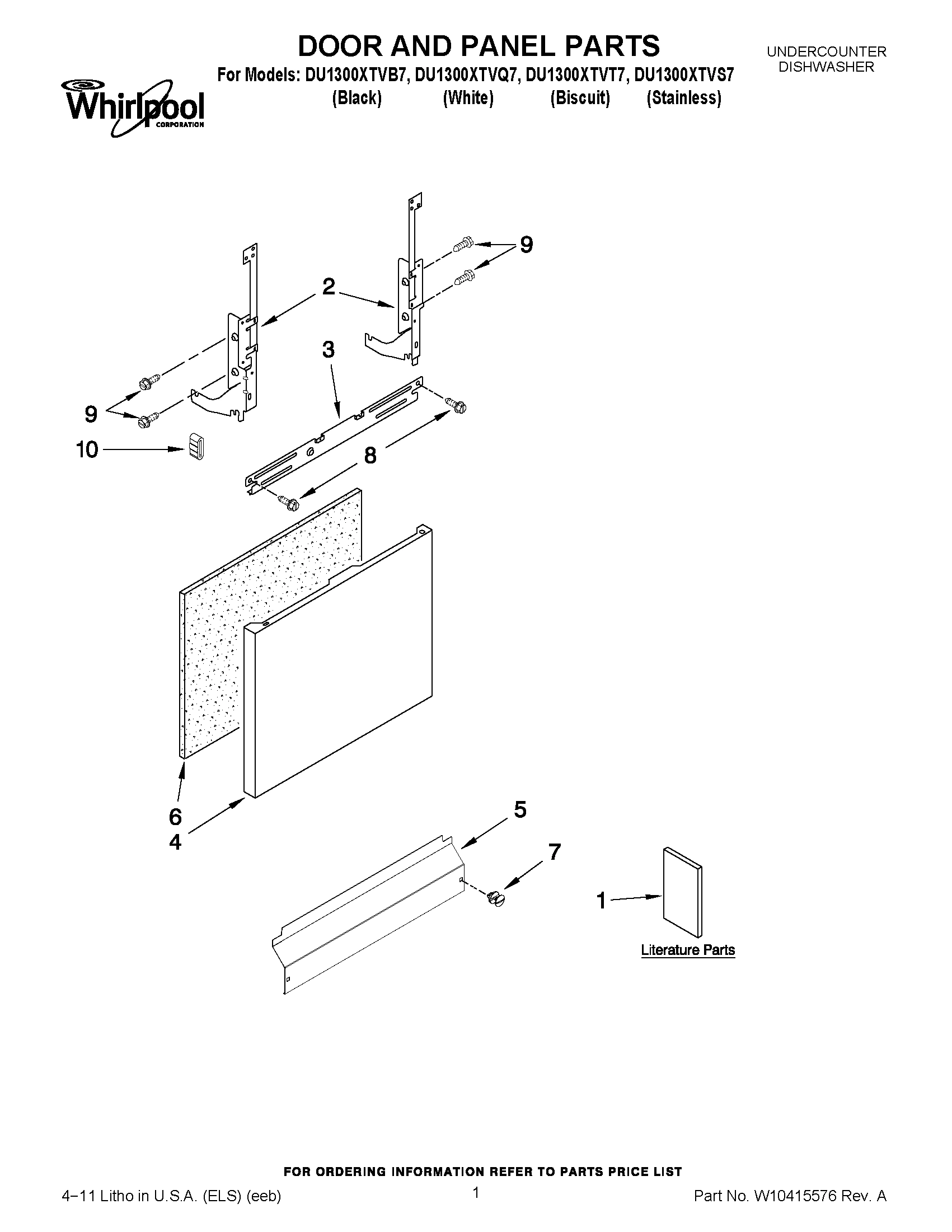 01 - DOOR AND PANEL PARTS