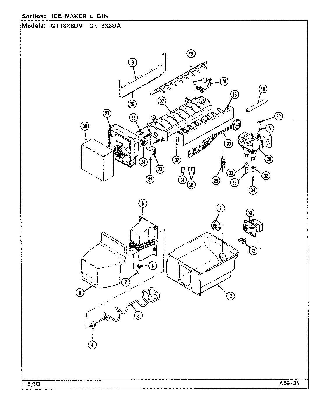 06 - ICE MAKER & BIN