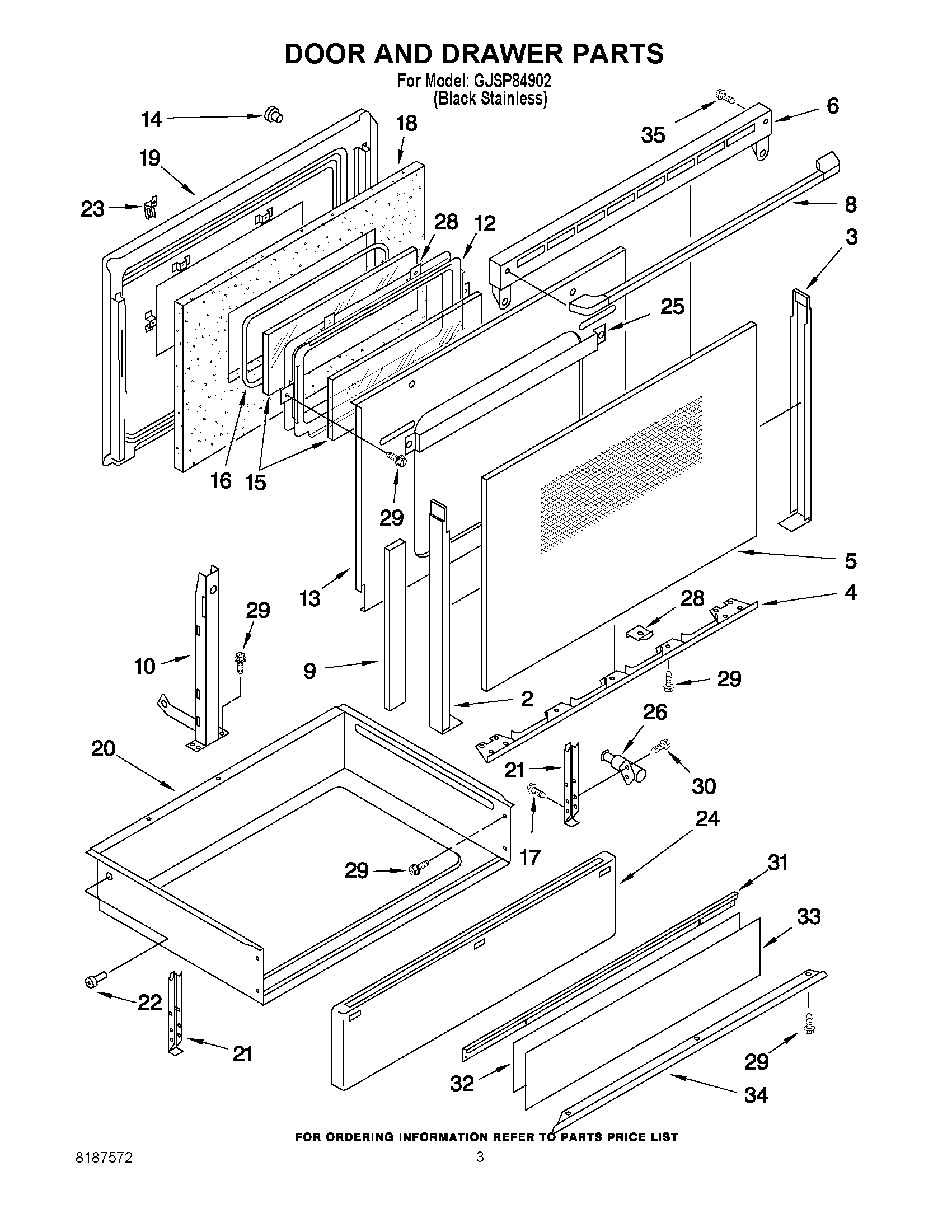 03 - DOOR AND DRAWER PARTS