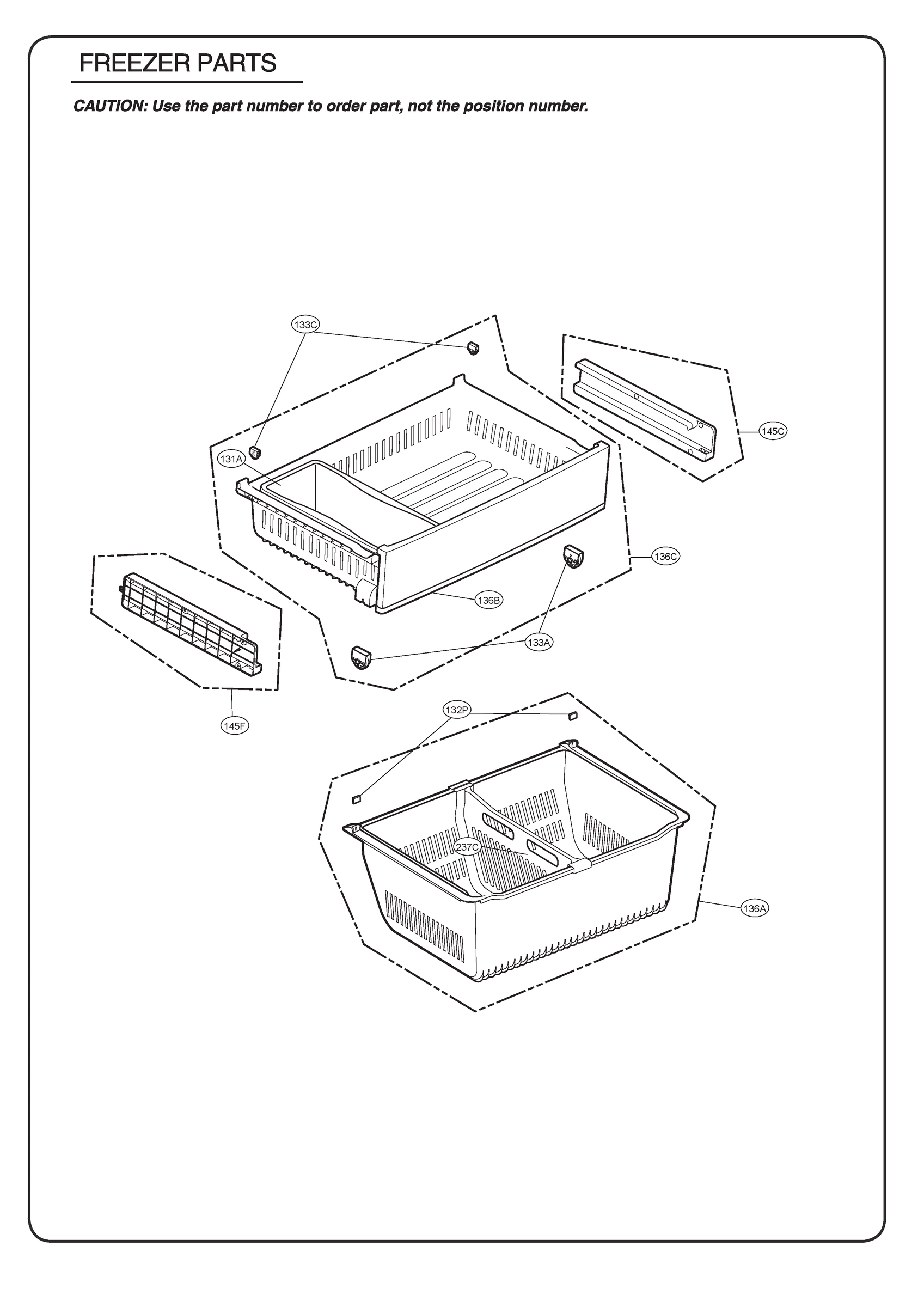 FREEZER PARTS