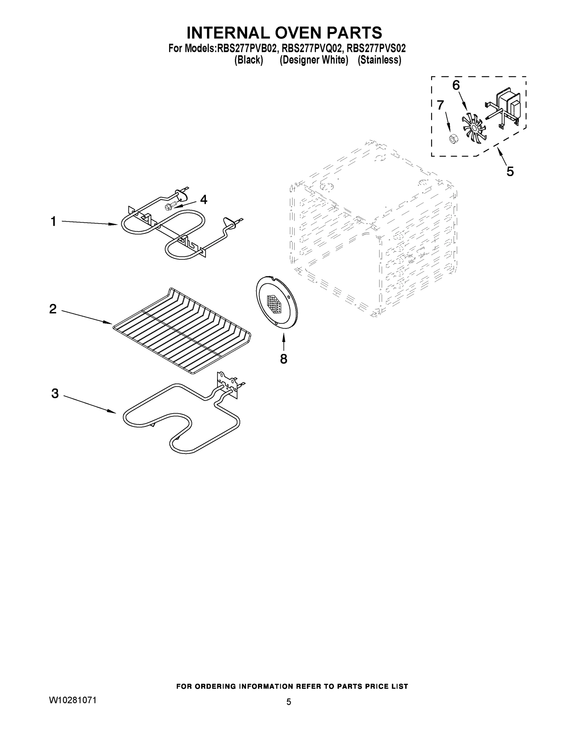 04 - INTERNAL OVEN PARTS