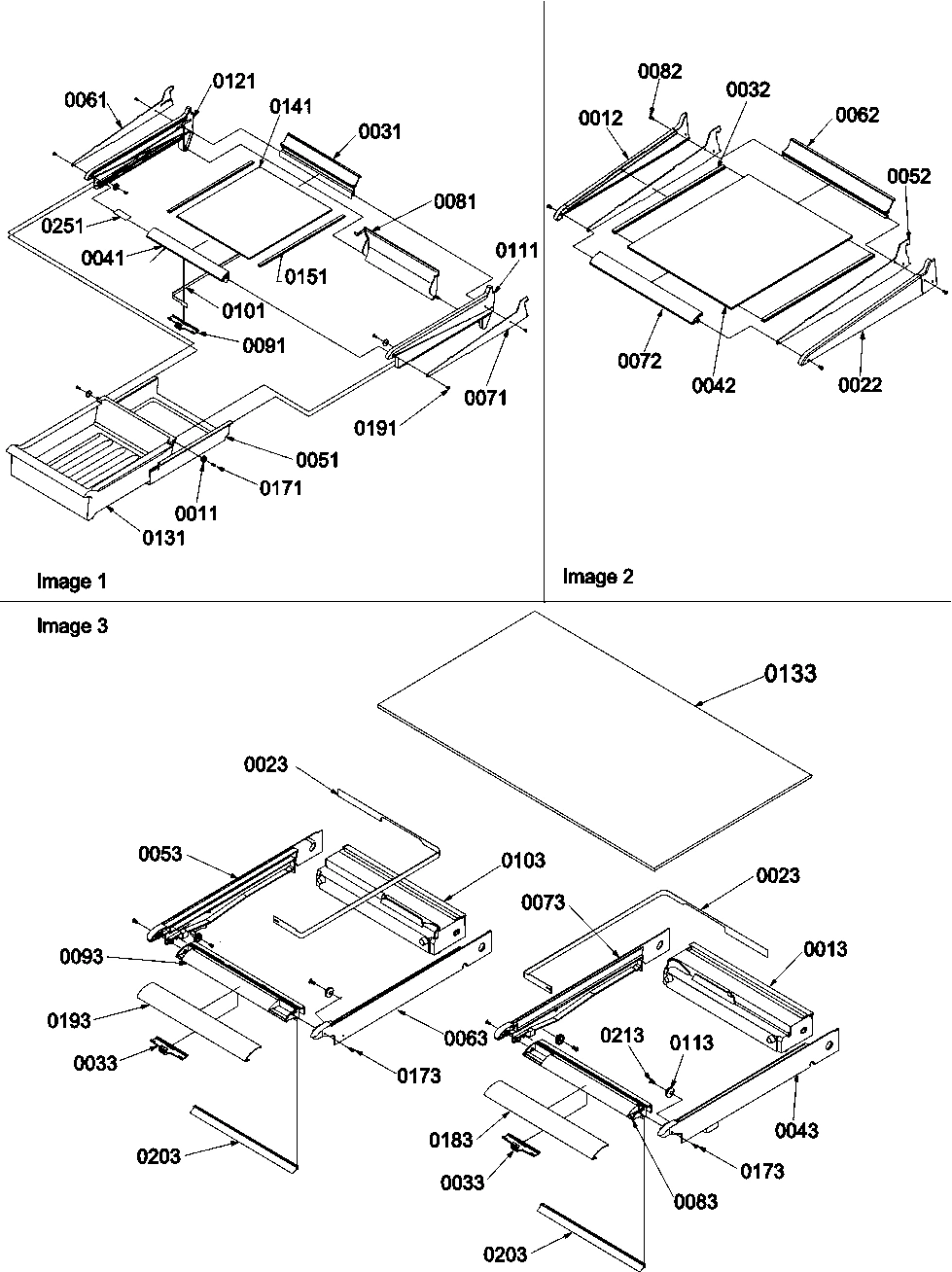 09 - Shelving and Crisper Assemblies