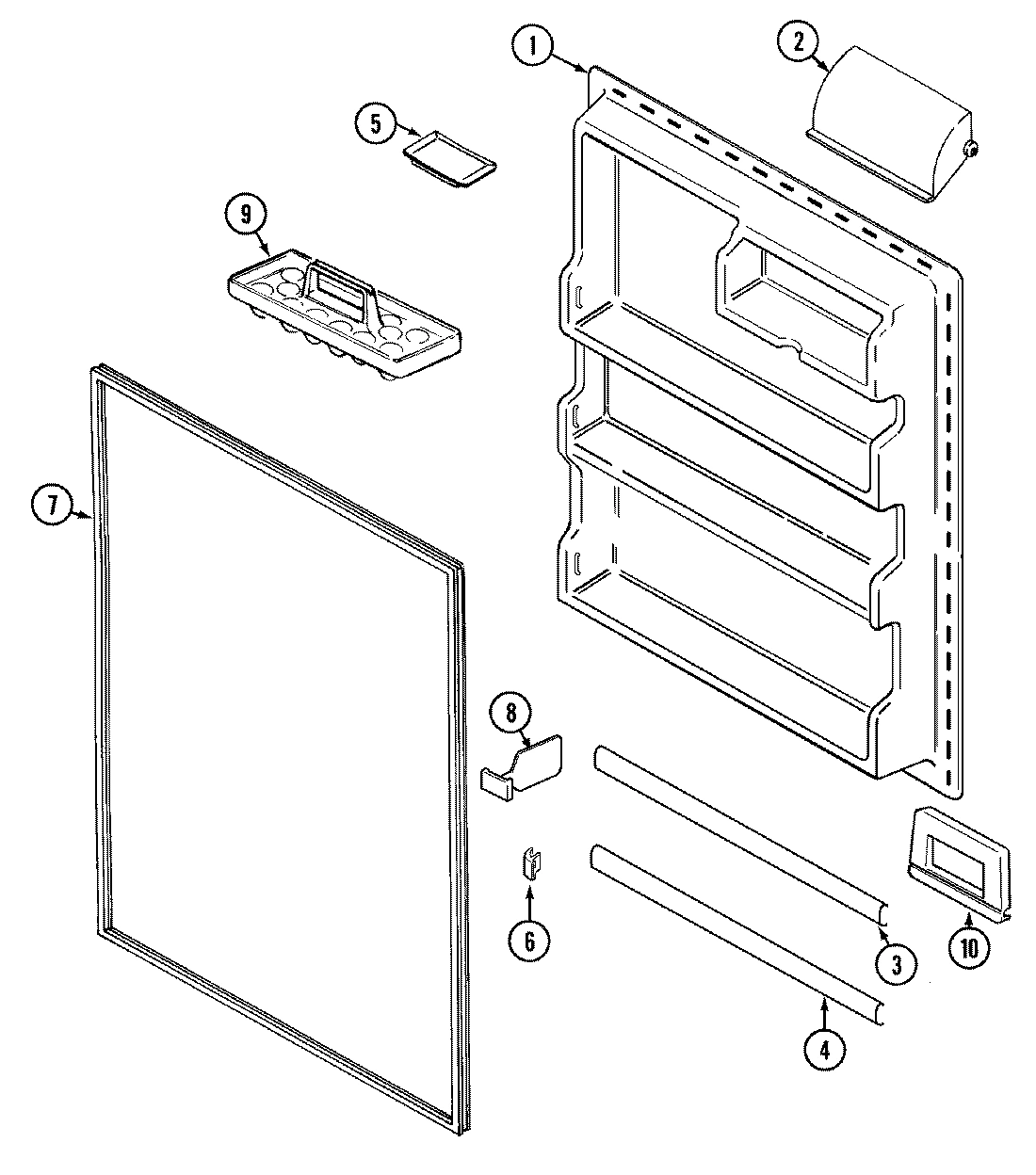 05 - FRESH FOOD INNER DOOR
