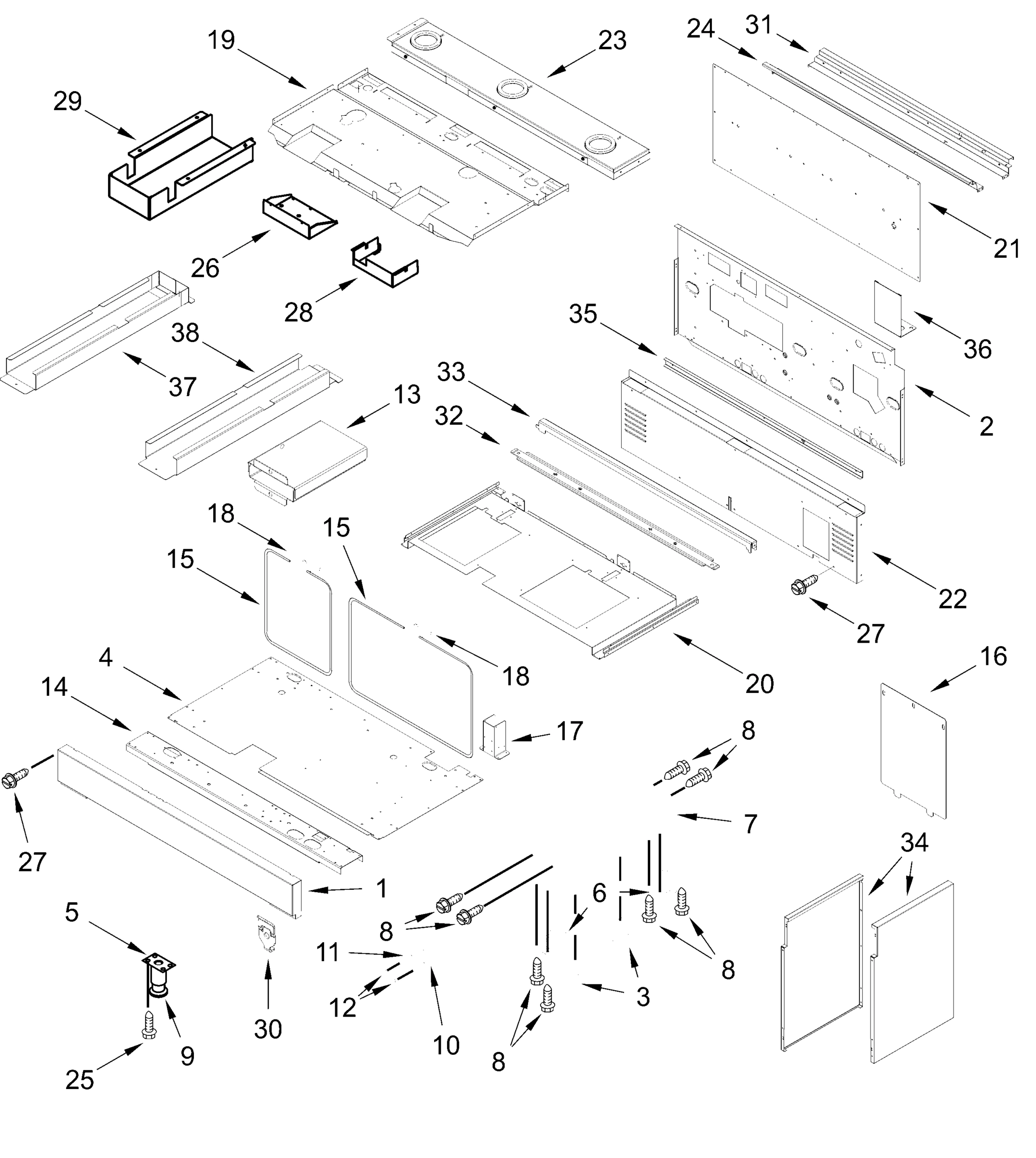 CHASSIS PARTS (48 In)