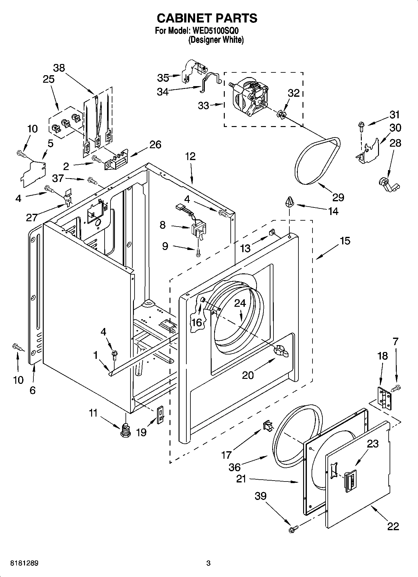 02 - CABINET PARTS