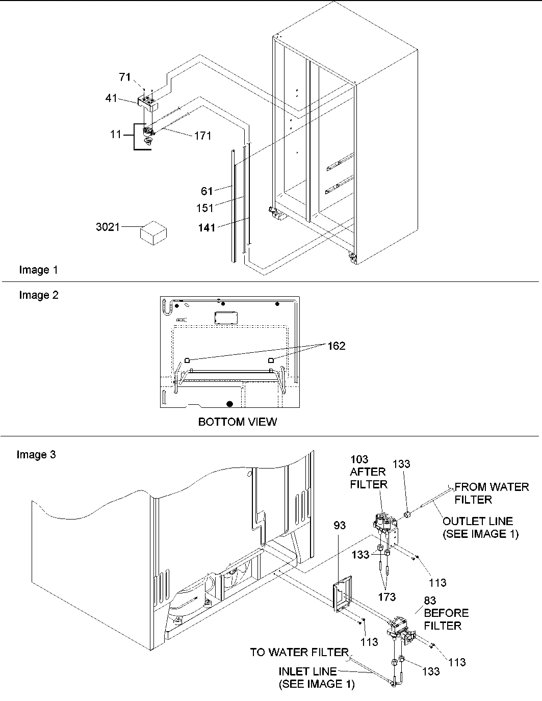 15 - WATER FILTER ASSY
