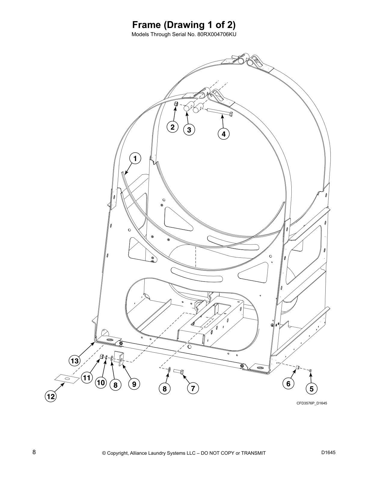 Frame (Drawing 1 of 2)