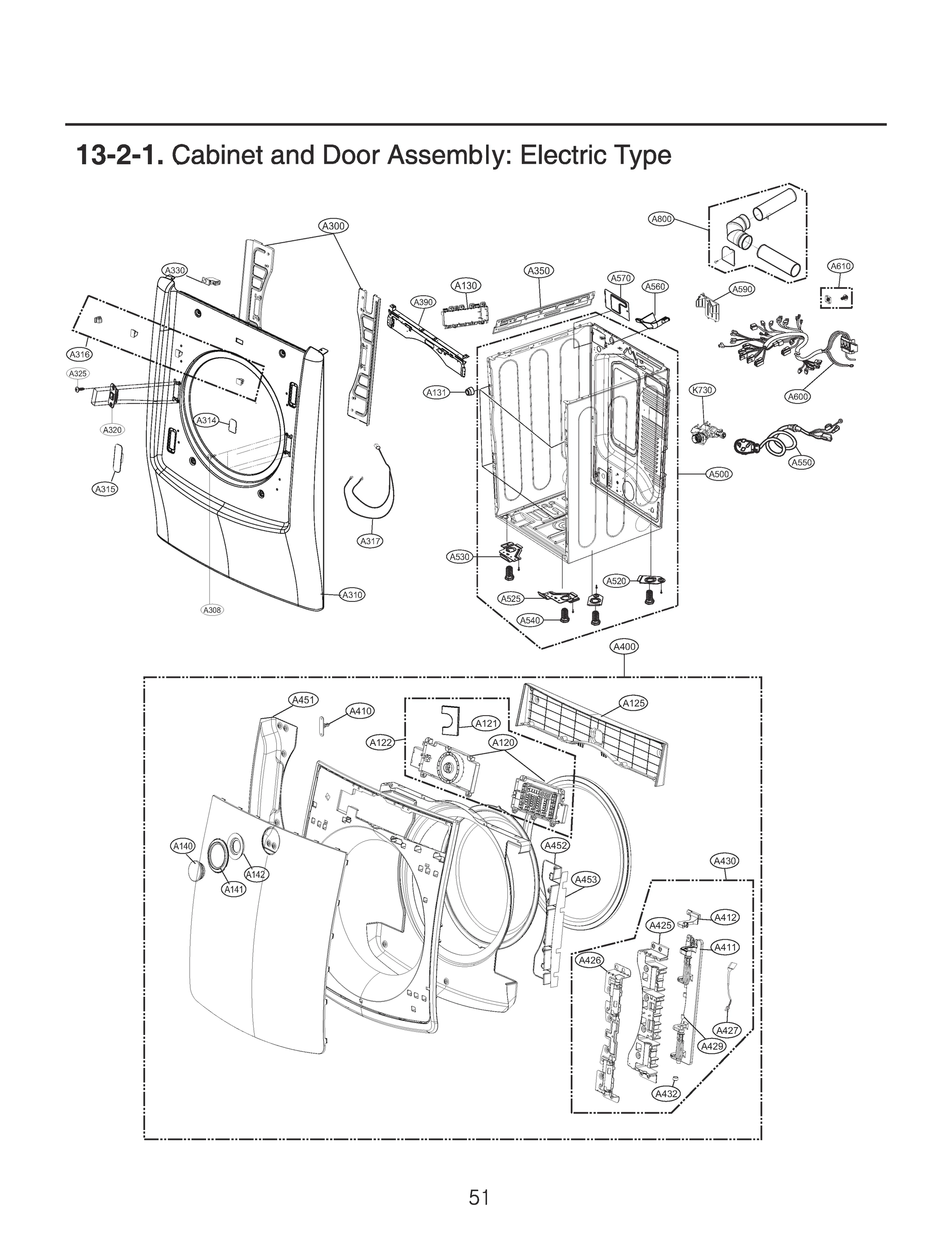 CABINET AND DOOR ASSEMBLY