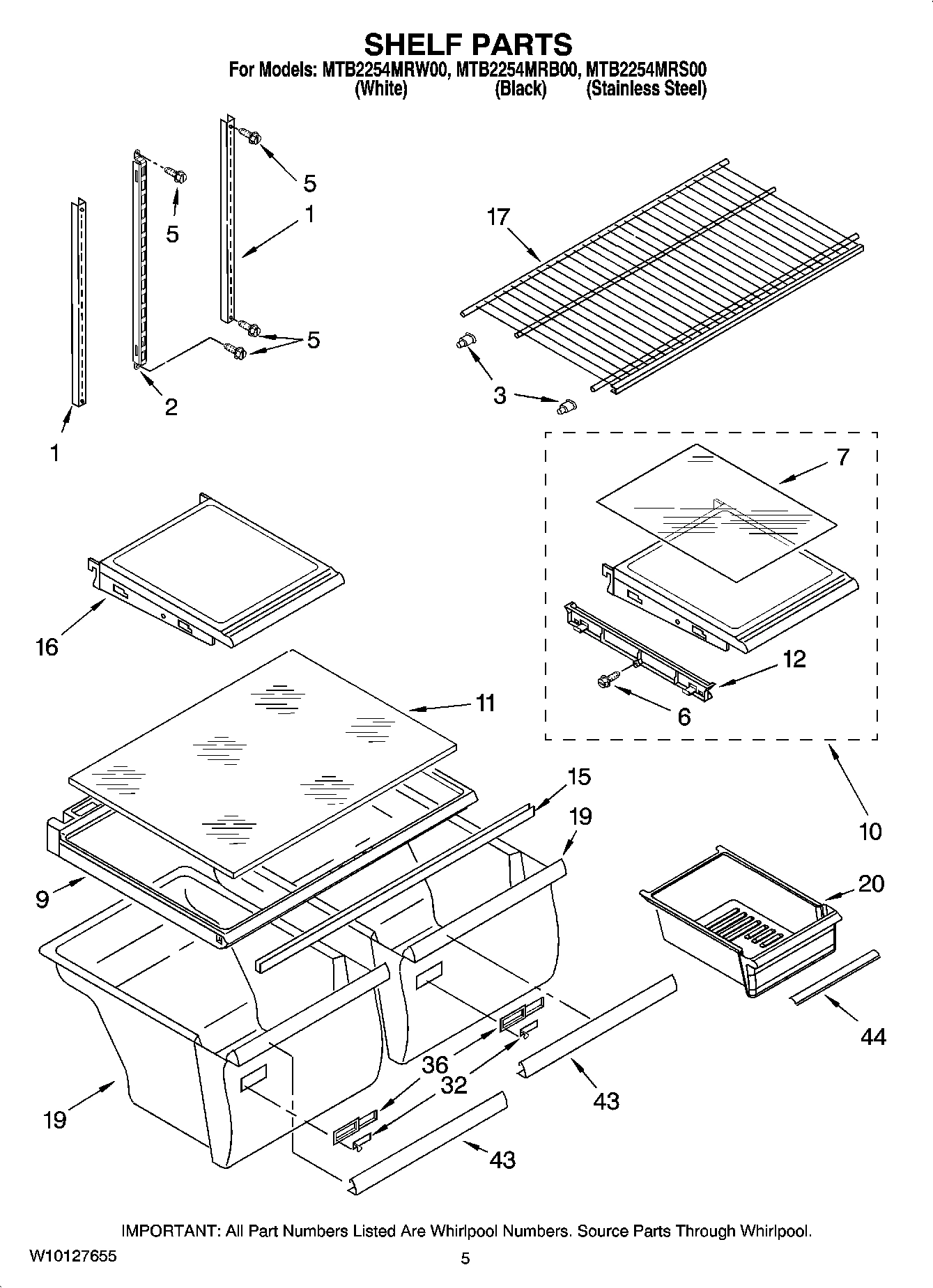 03 - SHELF PARTS