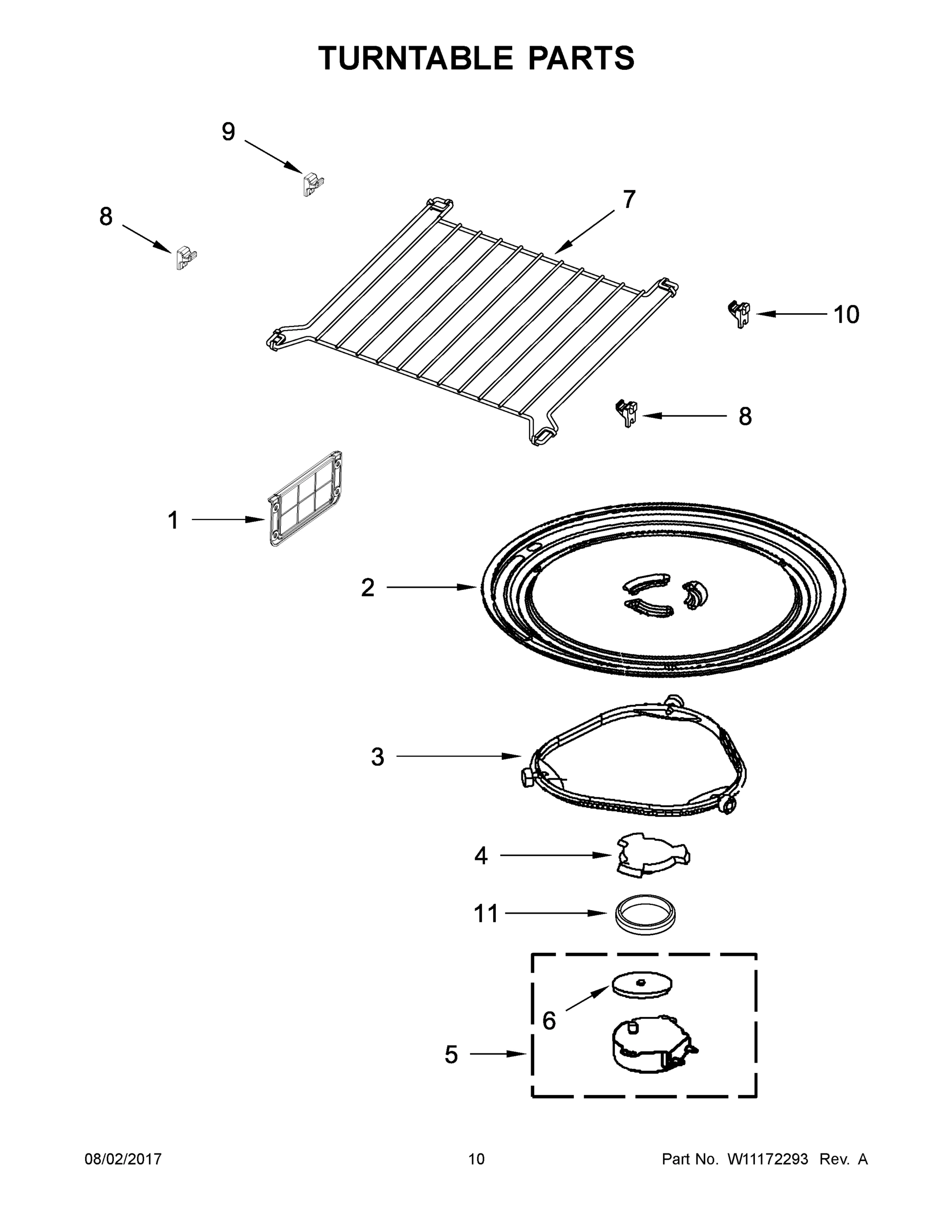 06 - TURNTABLE PARTS