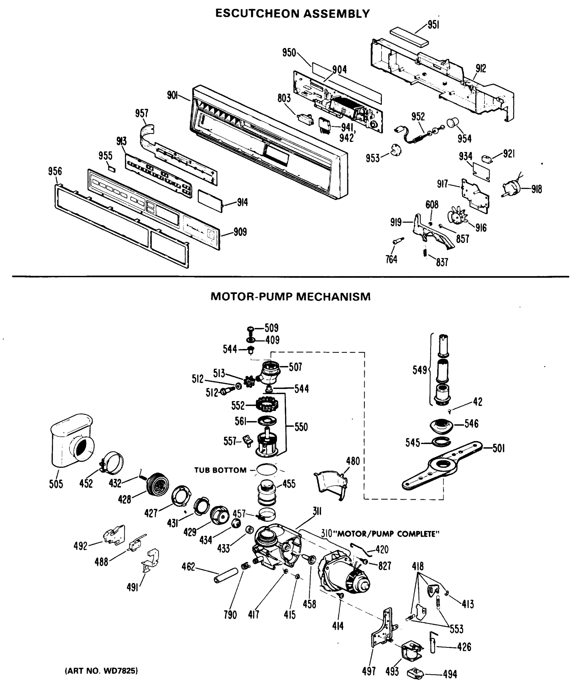 ESCUTCHEON ASSEMBLY
