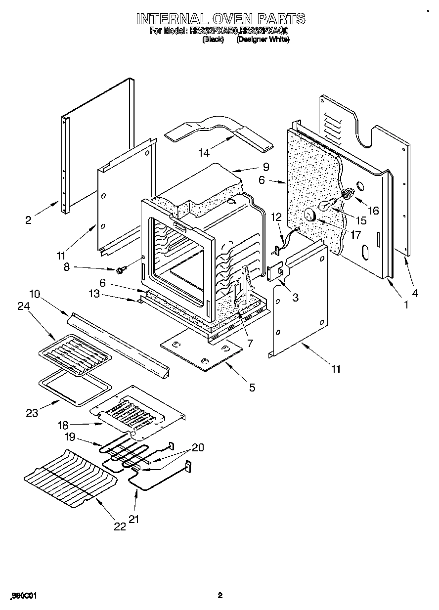 02 - INTERNAL OVEN, OPTIONAL