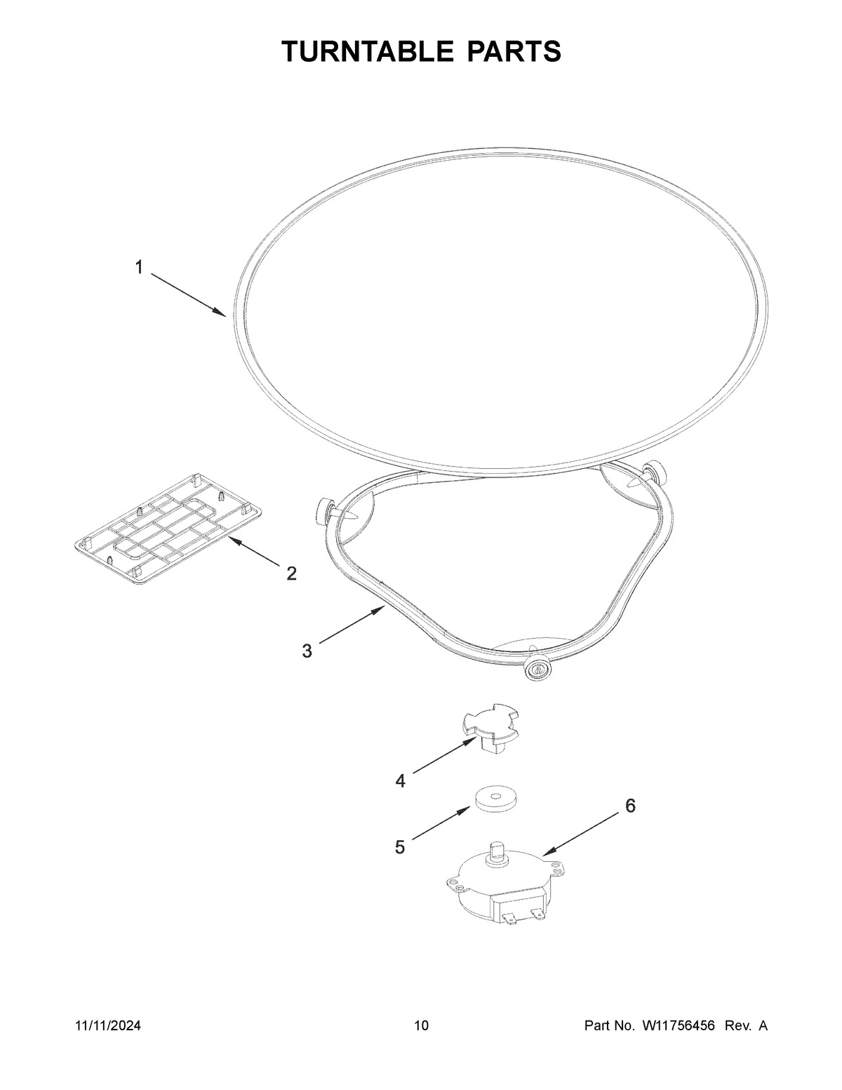 06 - TURNTABLE PARTS