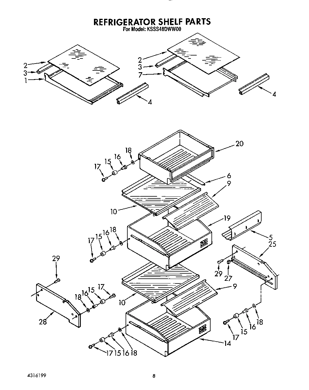 07 - REFRIGERATOR SHELF