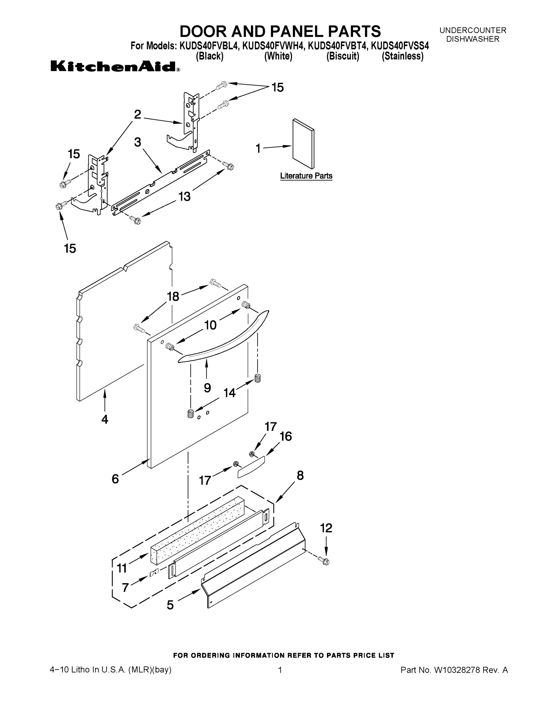 01 - DOOR AND PANEL PARTS