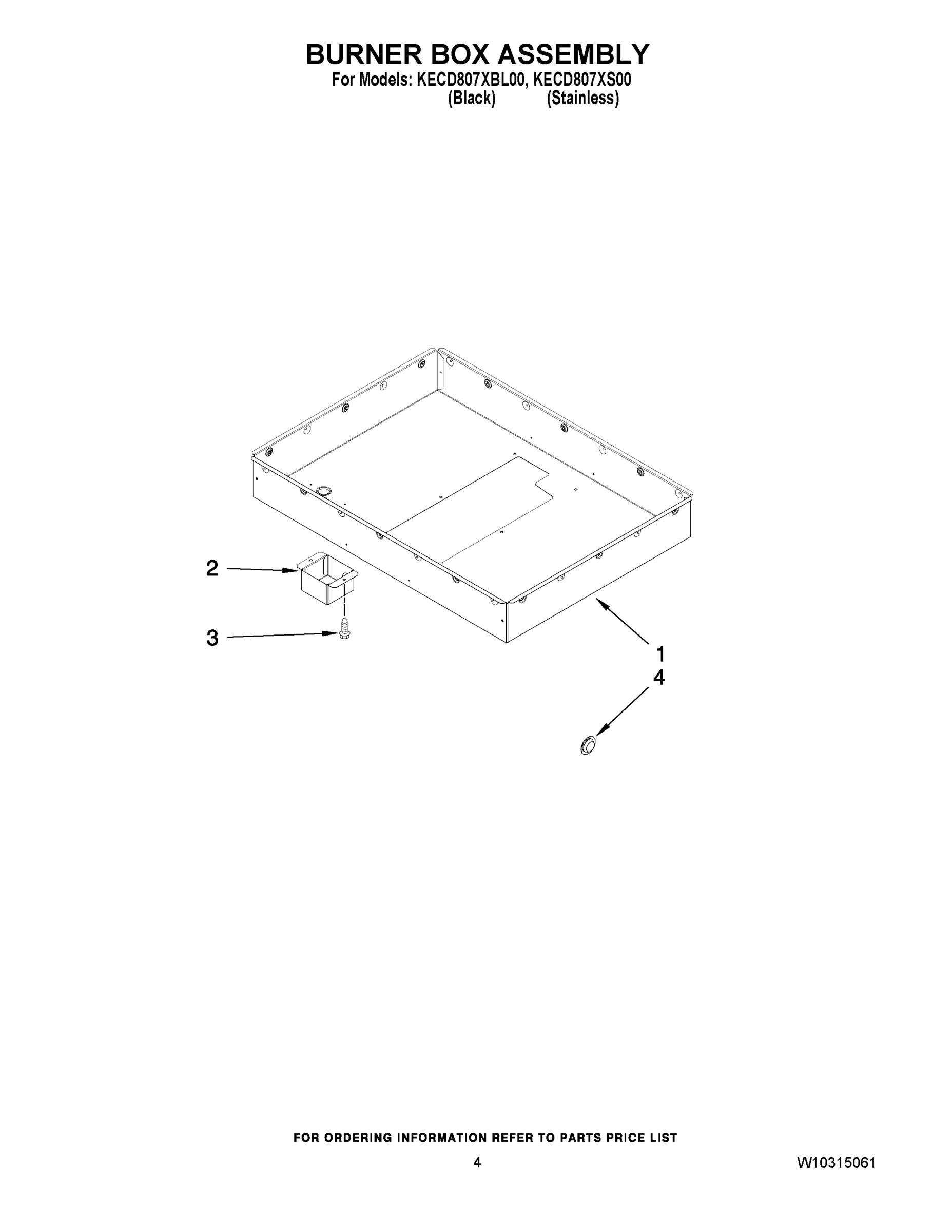 03 - BURNER BOX ASSEMBLY