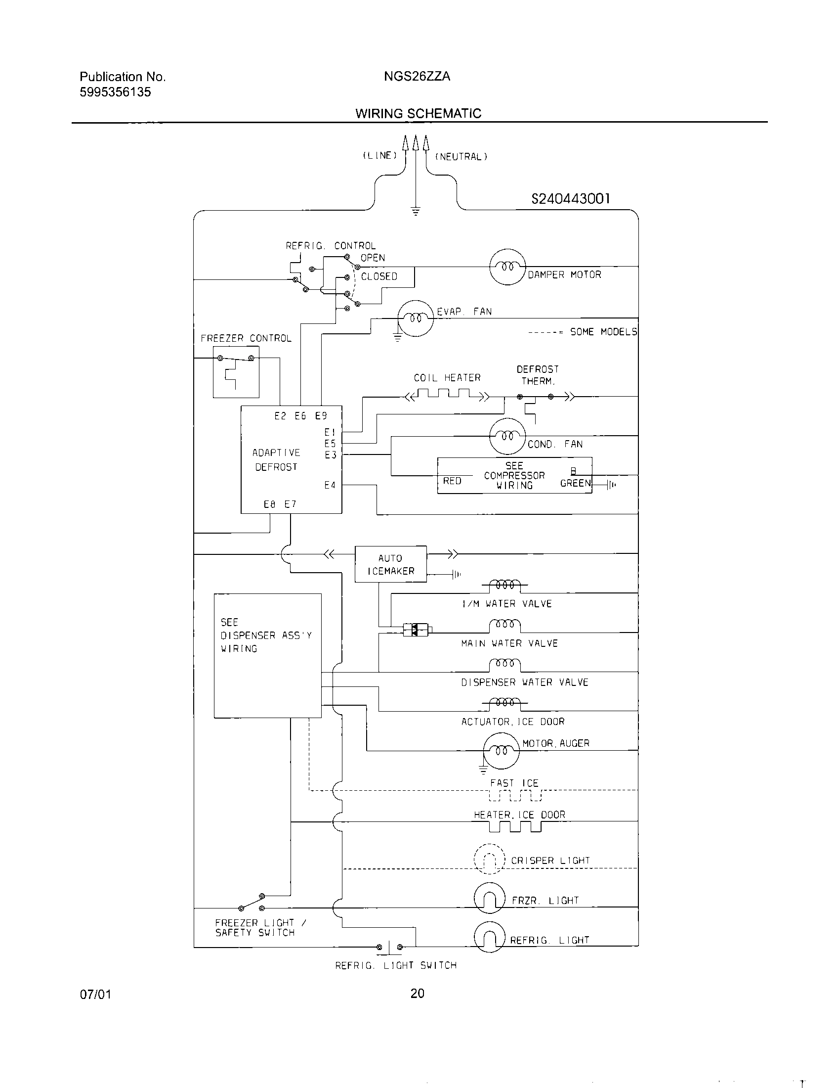 20 - WIRING SCHEMATIC