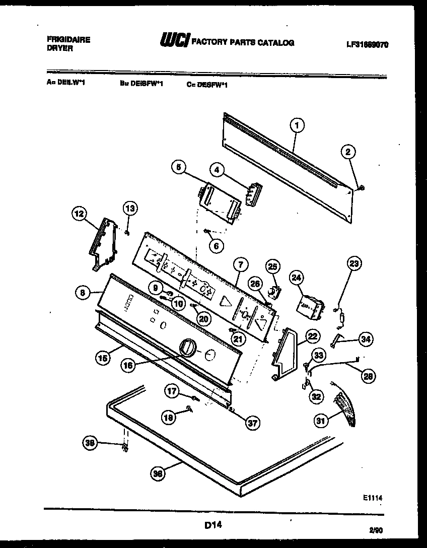 04 - CONSOLE AND CONTROL PARTS