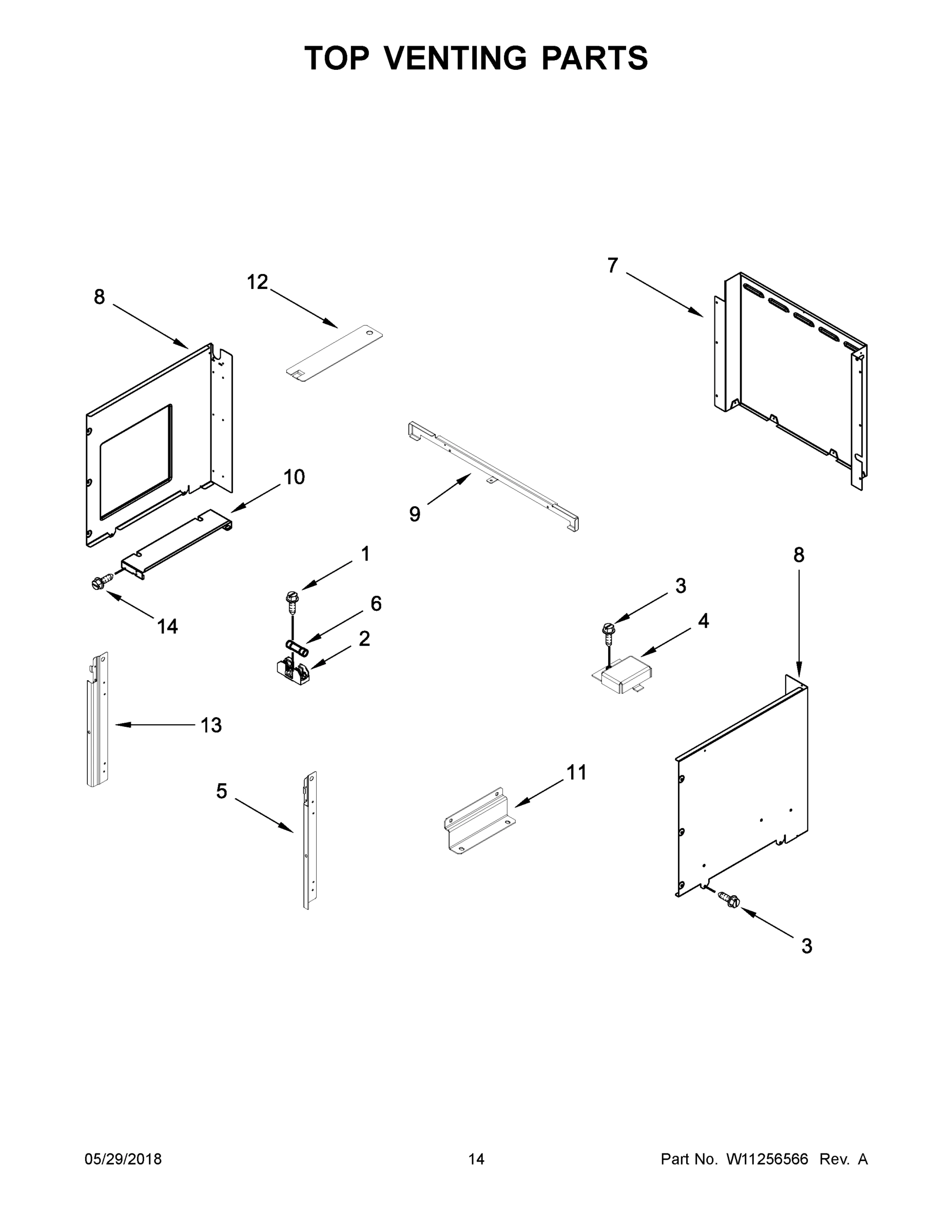 08 - TOP VENTING PARTS