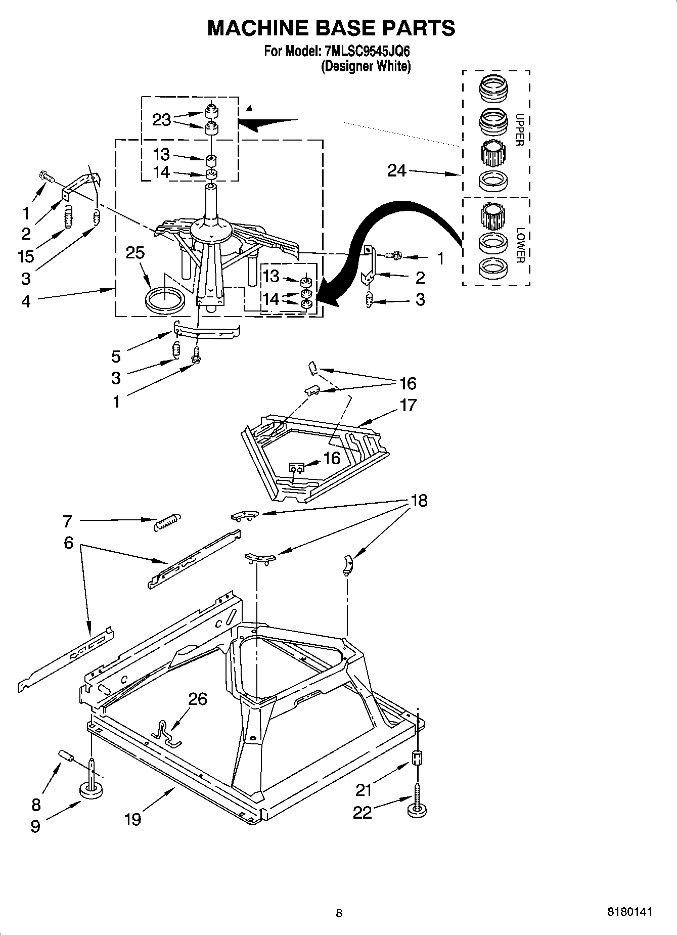 05 - MACHINE BASE PARTS