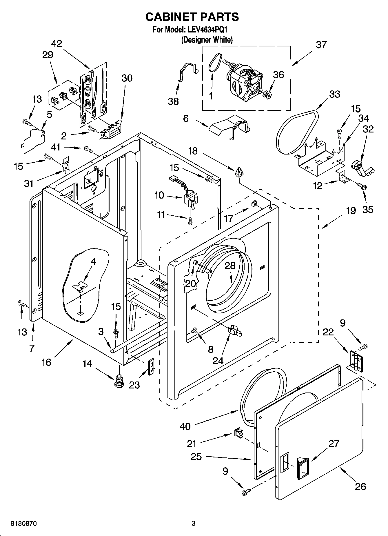02 - CABINET PARTS