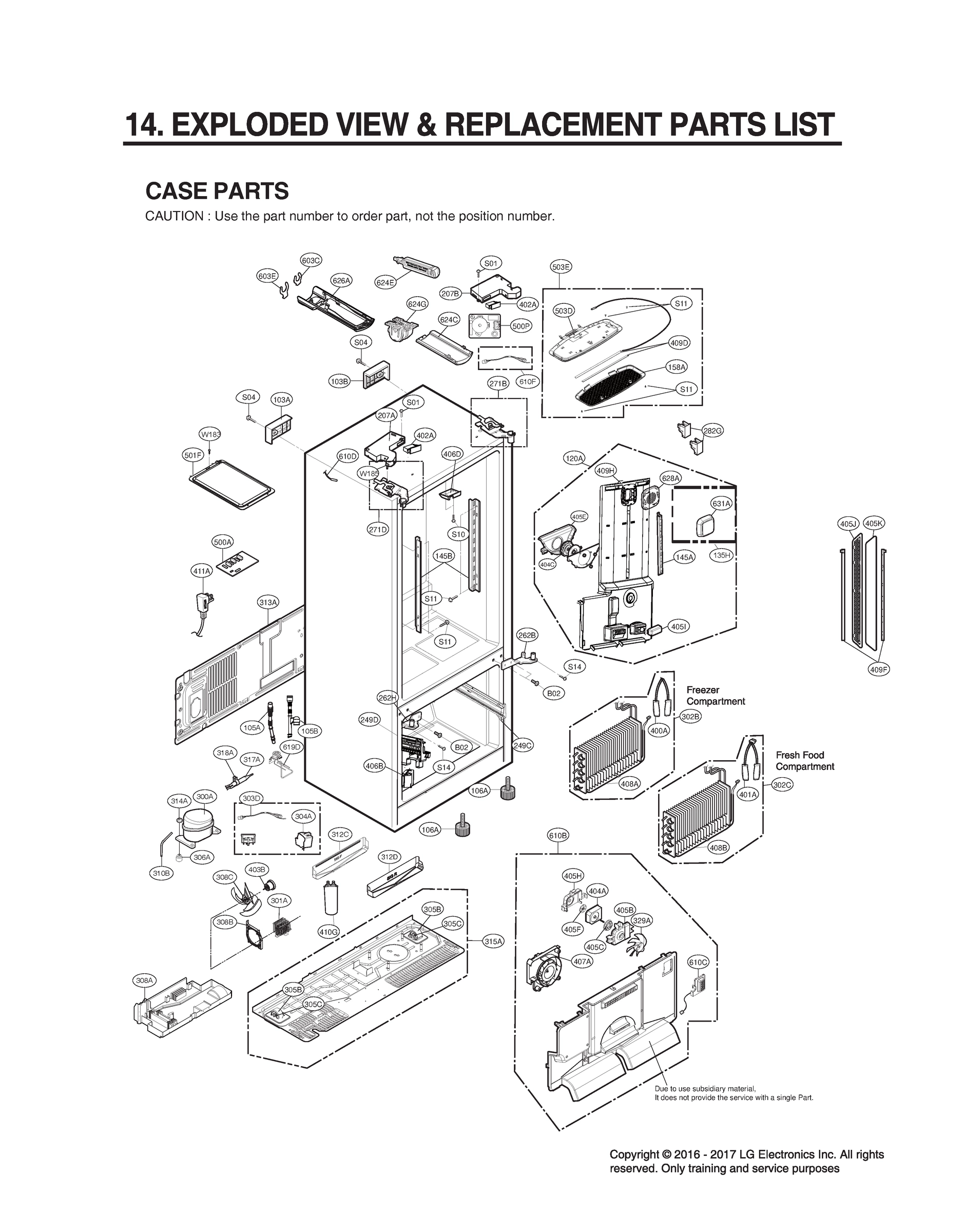 CASE PARTS