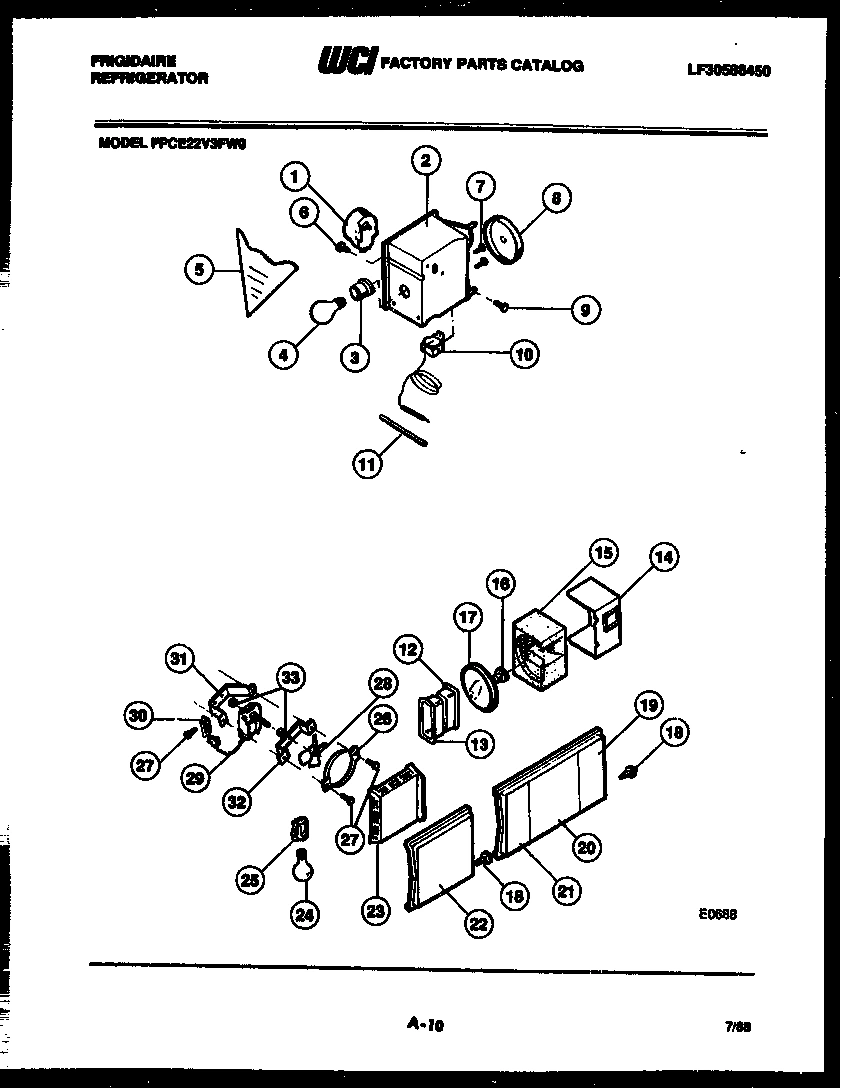 06 - REFRIGERATOR CONTROL ASSEMBLY, DAMP