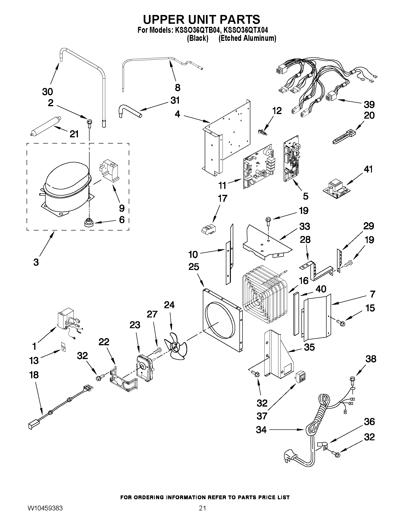 13 - UPPER UNIT PARTS