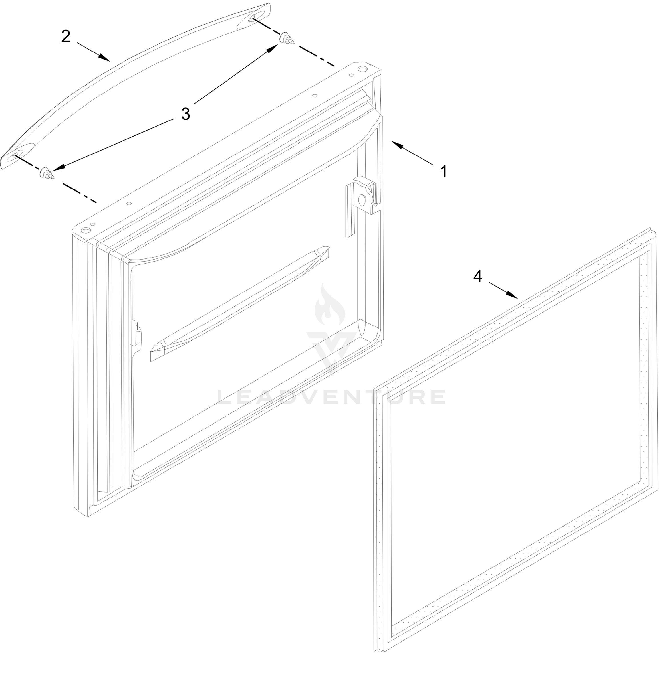 FREEZER DOOR PARTS