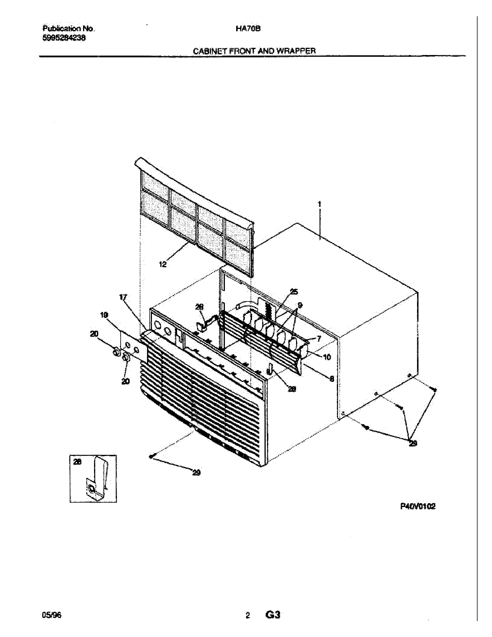 03 - CABINET FRONT AND WRAPPER