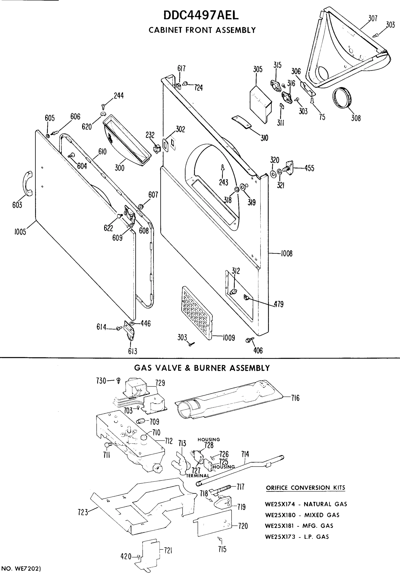 CABINET FRONT ASSEMBLY