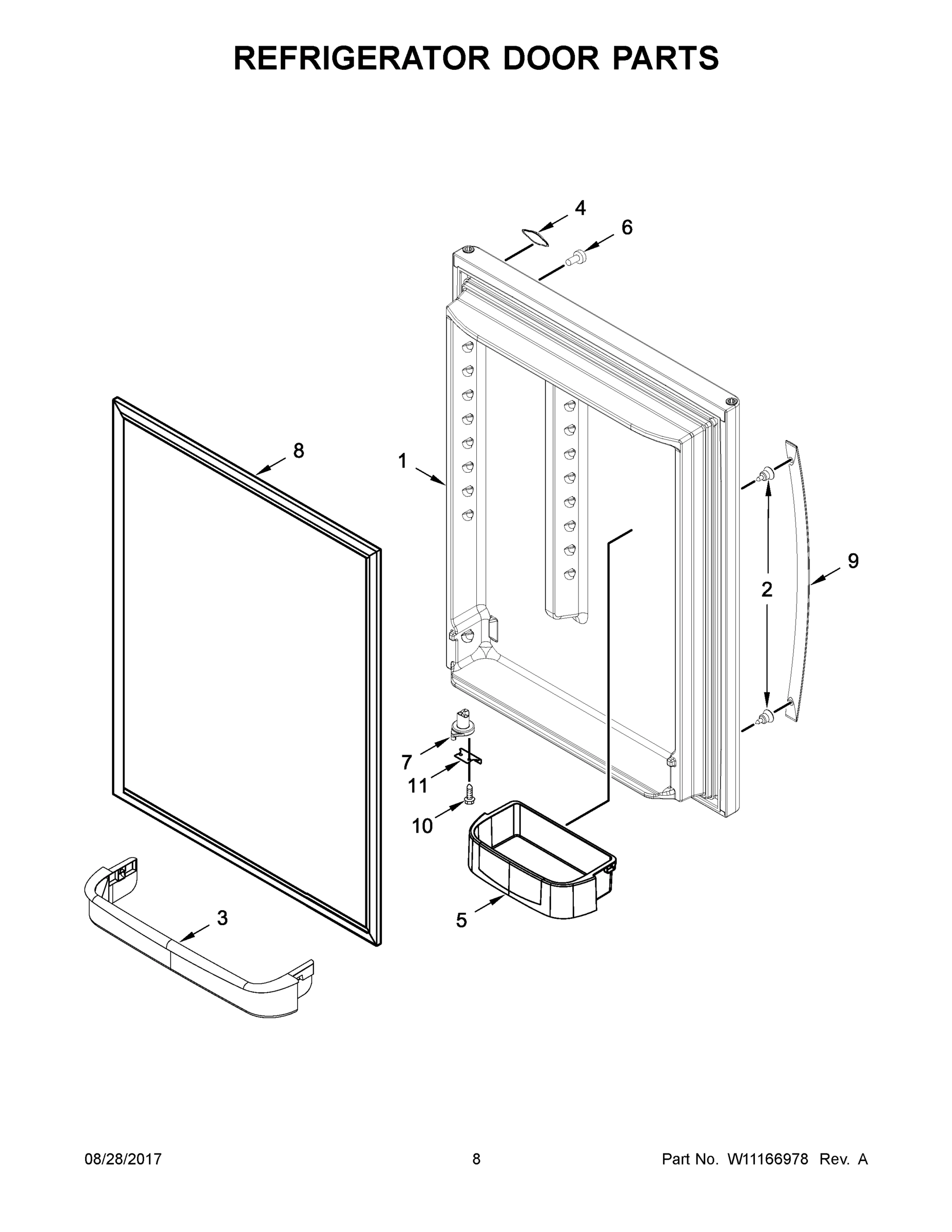 05 - REFRIGERATOR DOOR PARTS