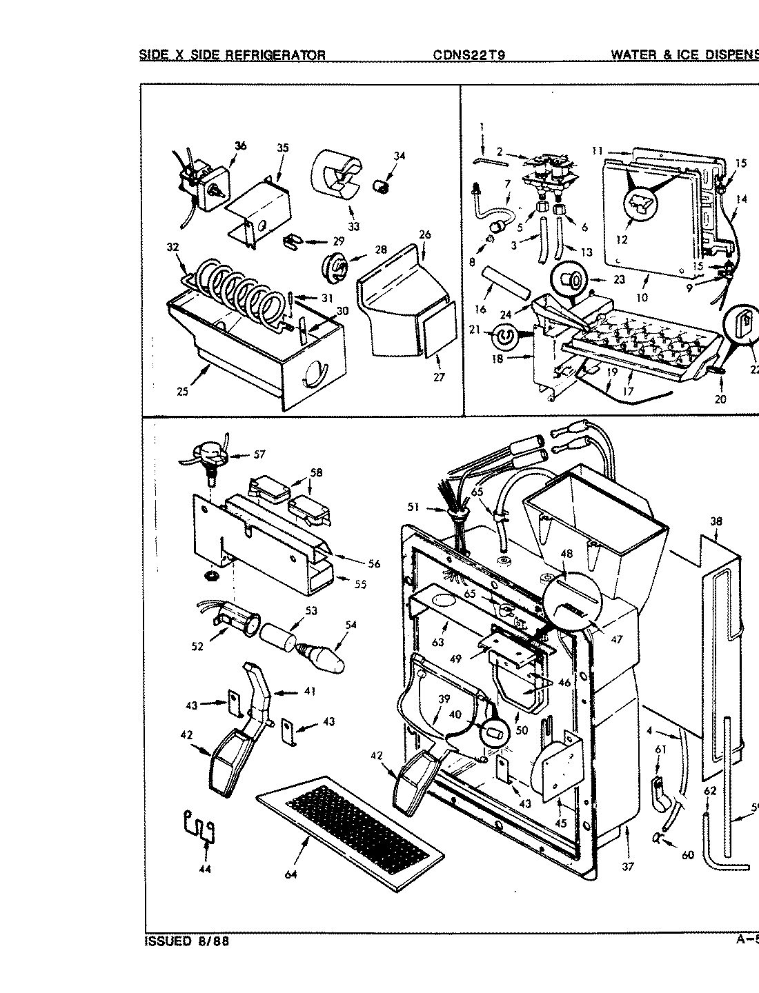05 - WATER & ICE DISPENSER