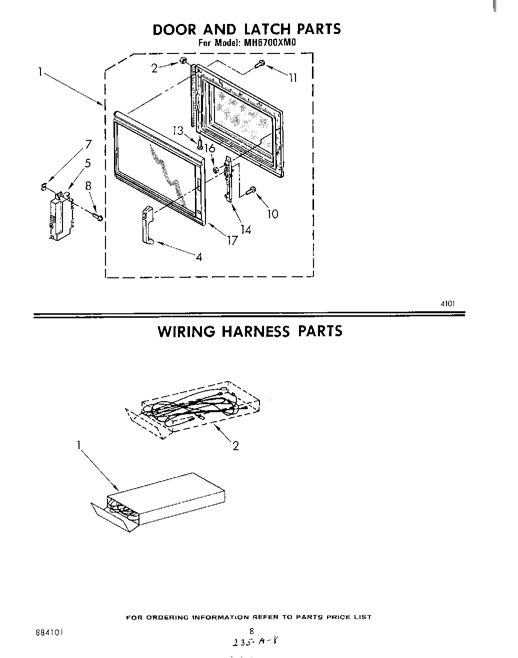 05 - DOOR AND LATCH , WIRING HARNESS