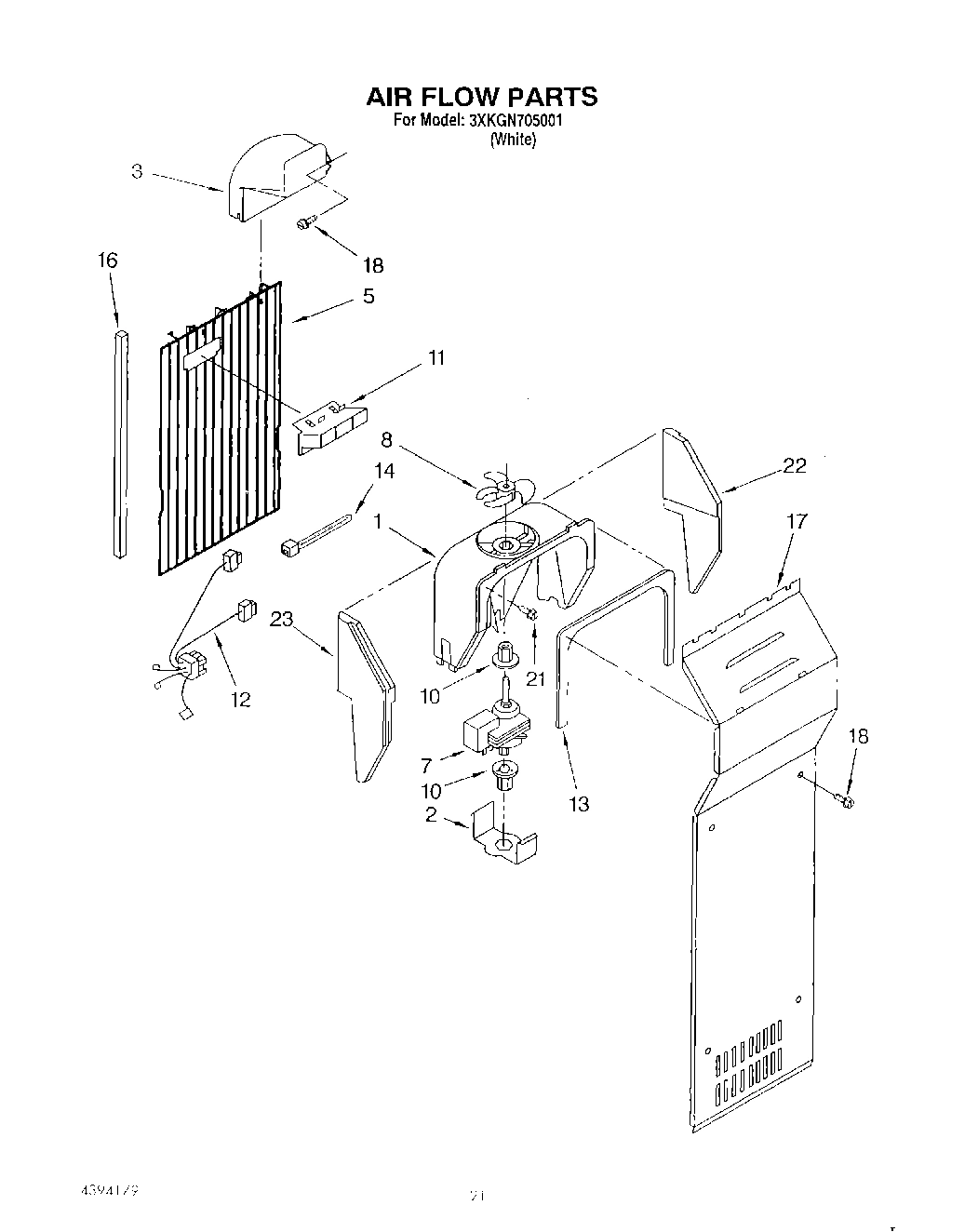 12 - AIR FLOW, LIT/OPTIONAL