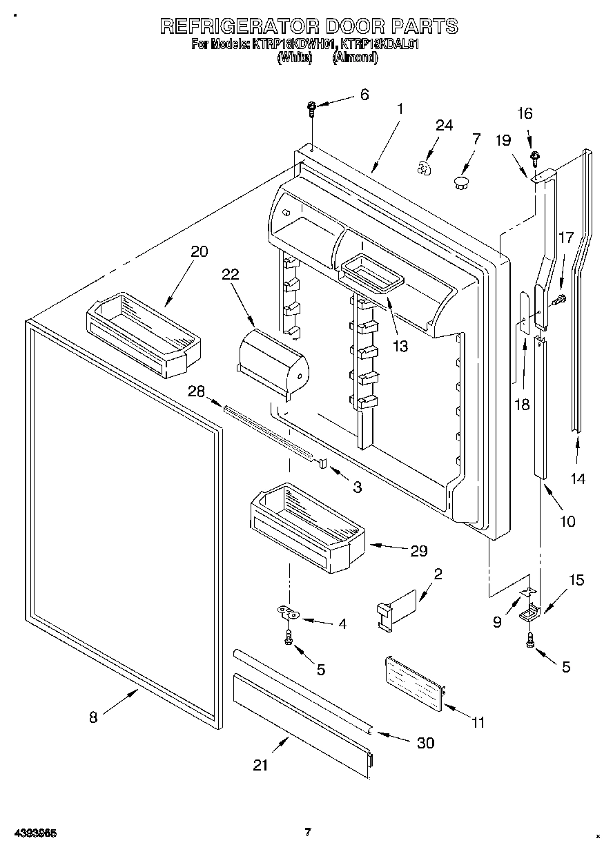 04 - REFRIGERATOR DOOR
