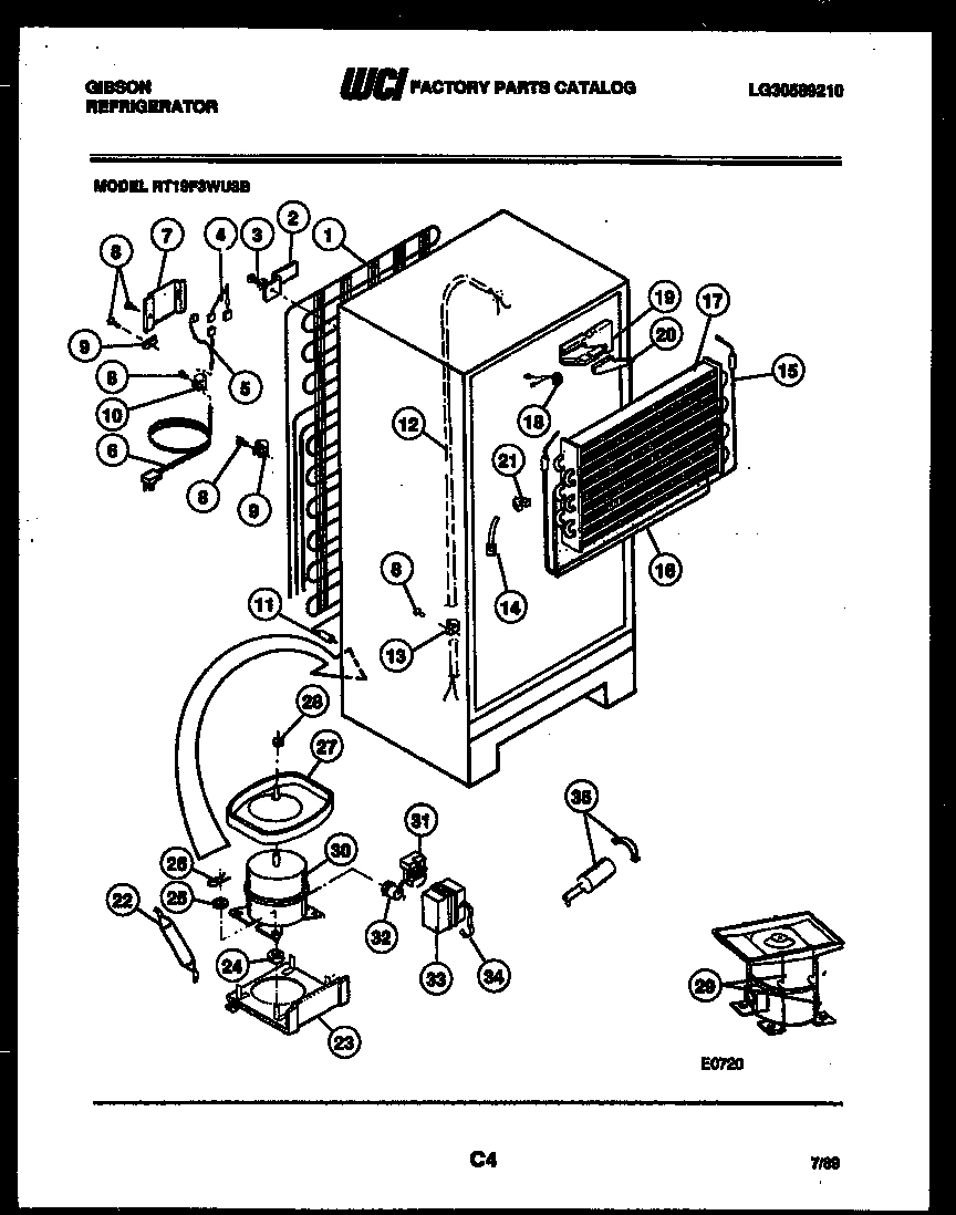05 - SYSTEM AND AUTOMATIC DEFROST PARTS