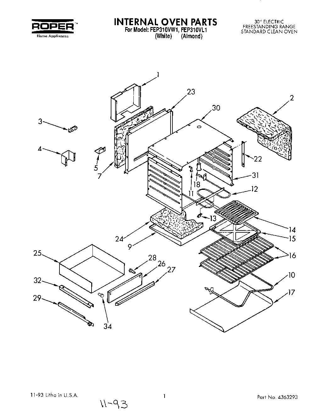 01 - INTERNAL OVEN